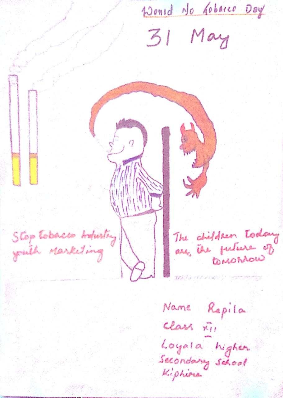 A collection posters which were submitted for an online competition organised by the National Tobacco Control Program, Kiphire on the theme ‘Protecting youth from industry manipulation and preventing them from tobacco and nicotine use’